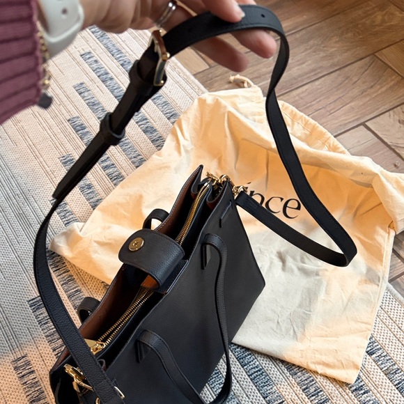 Quince Black Leather Purse - Picture 4 of 14